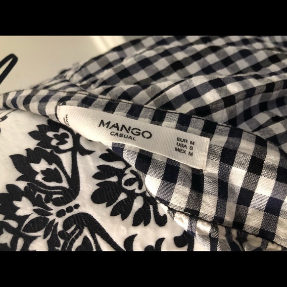 Gingham midi length skirt - Picture 4 of 6